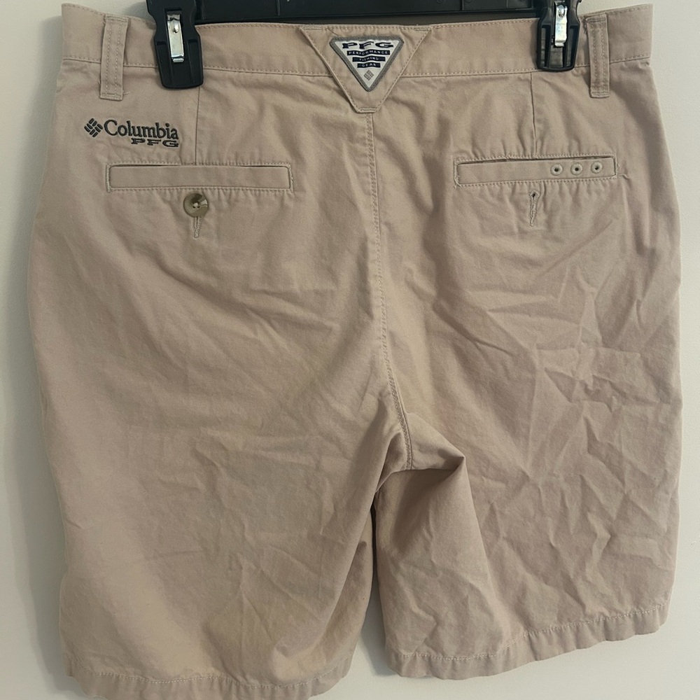 Columbia PFG Men’s Shorts Khaki 30w 10L‎